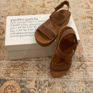 Pedro Garcia Lacey Sandals - Hazelnut